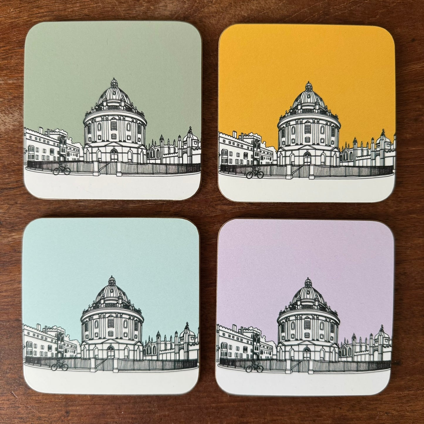 Oxford Coasters - 4 pack