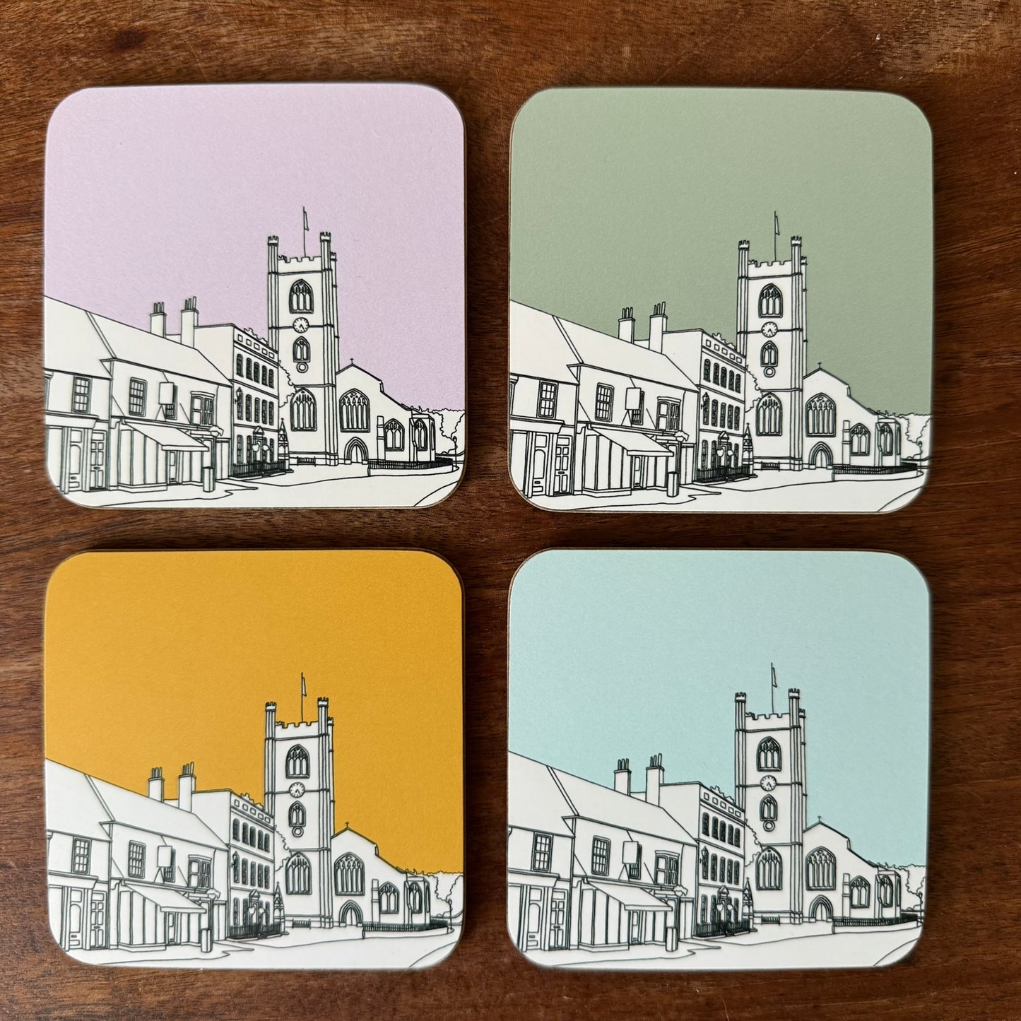 Henley (Hart St) Coasters - 4 pack