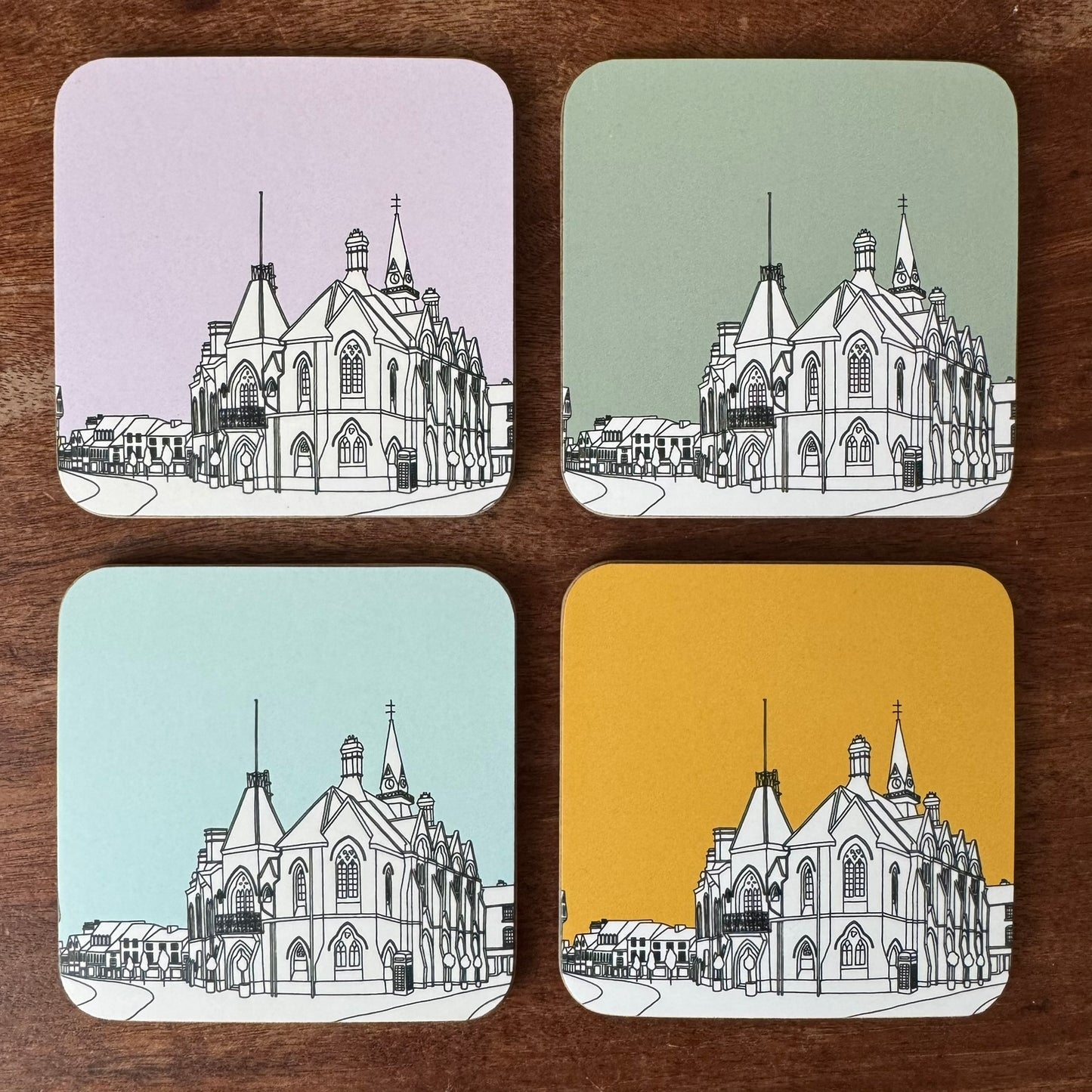 Wokingham Coasters - 4 pack