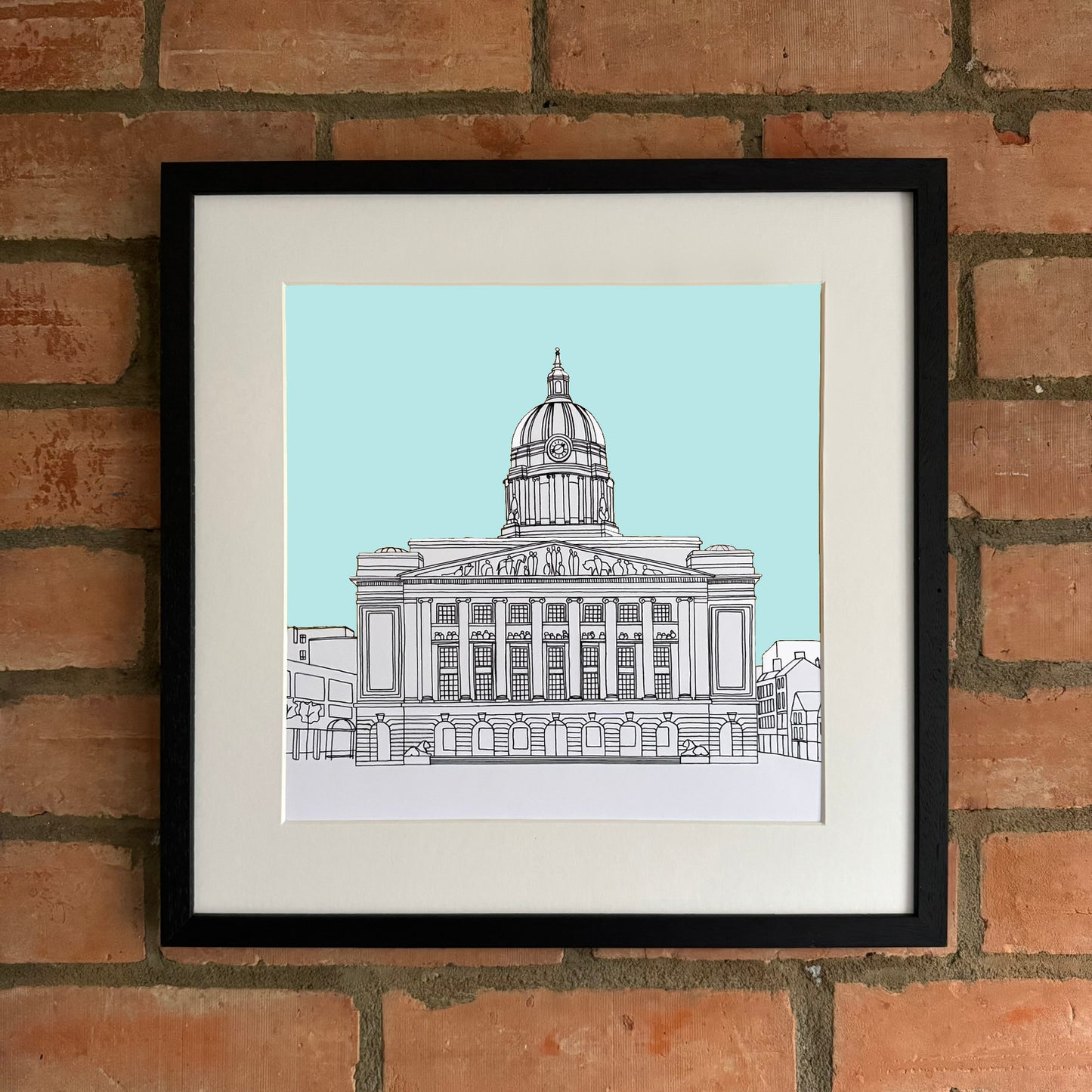 Nottingham Giclee Print 30cm x 30cm (Limited Edition)
