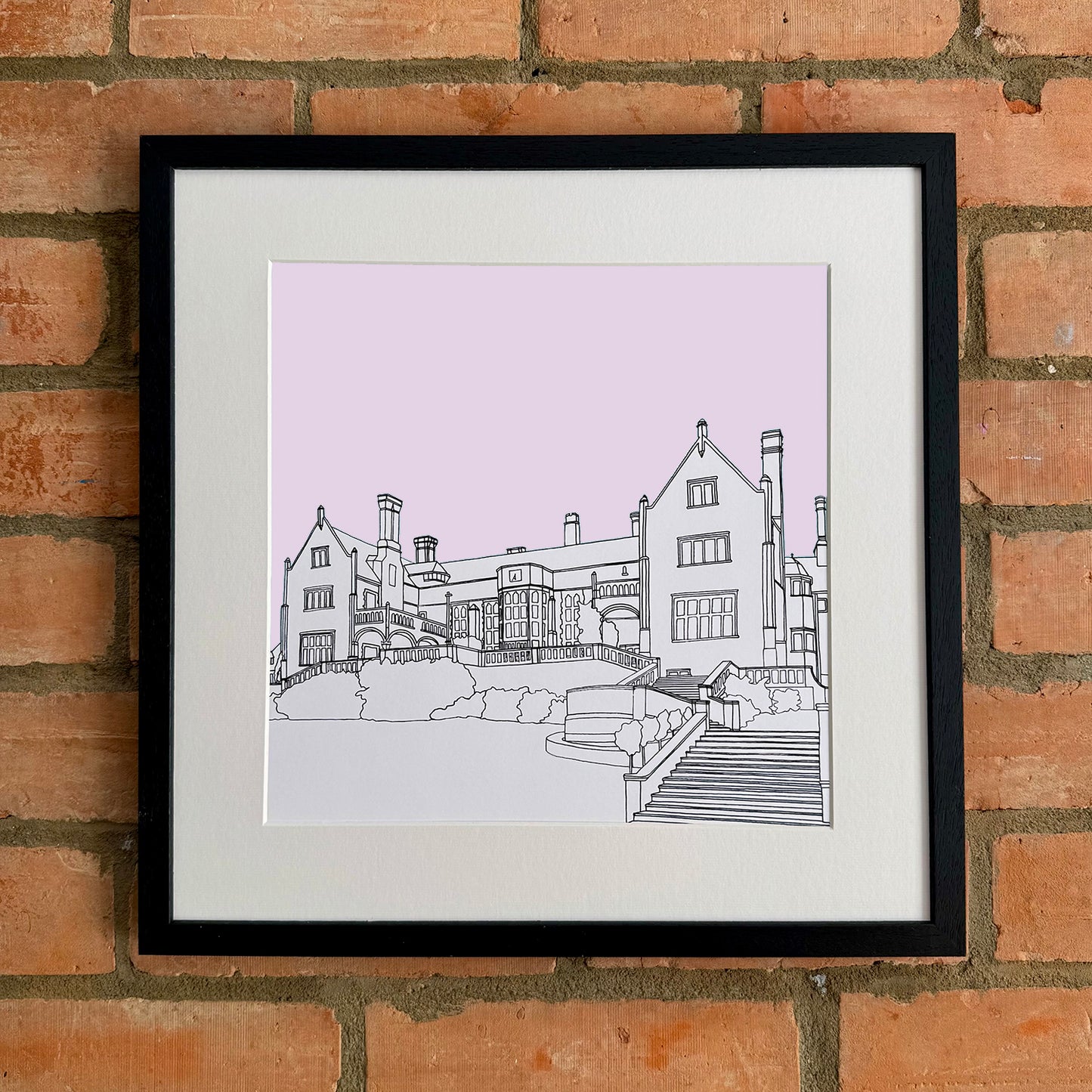 Shiplake College Giclee Print 30cm x 30cm (Limited Edition)