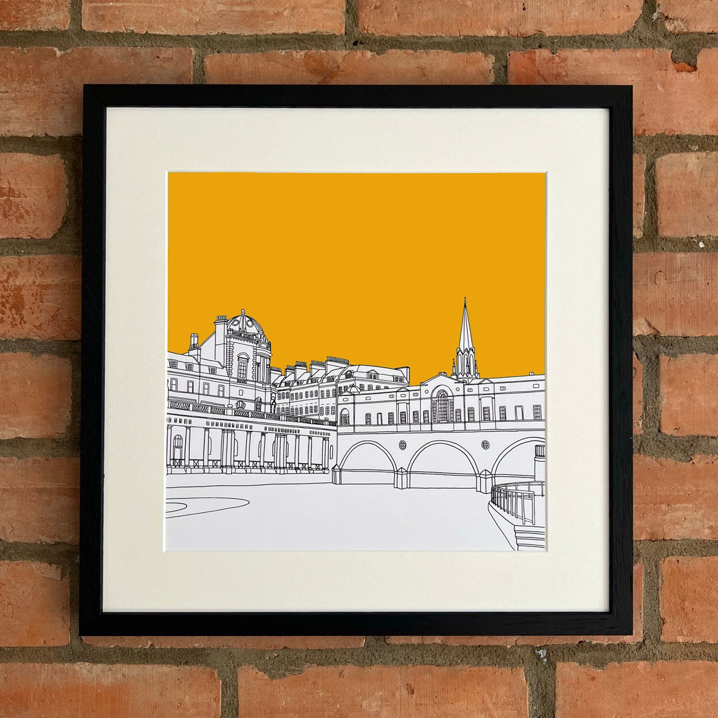 Bath Giclee Print 30cm x 30cm (Limited Edition)