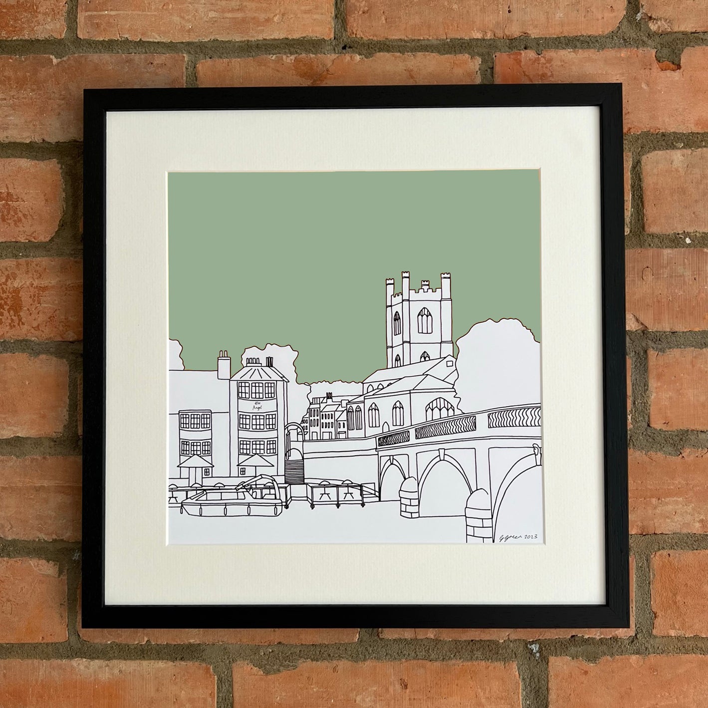 Henley Giclee Print 30cm x 30cm (Limited Edition)