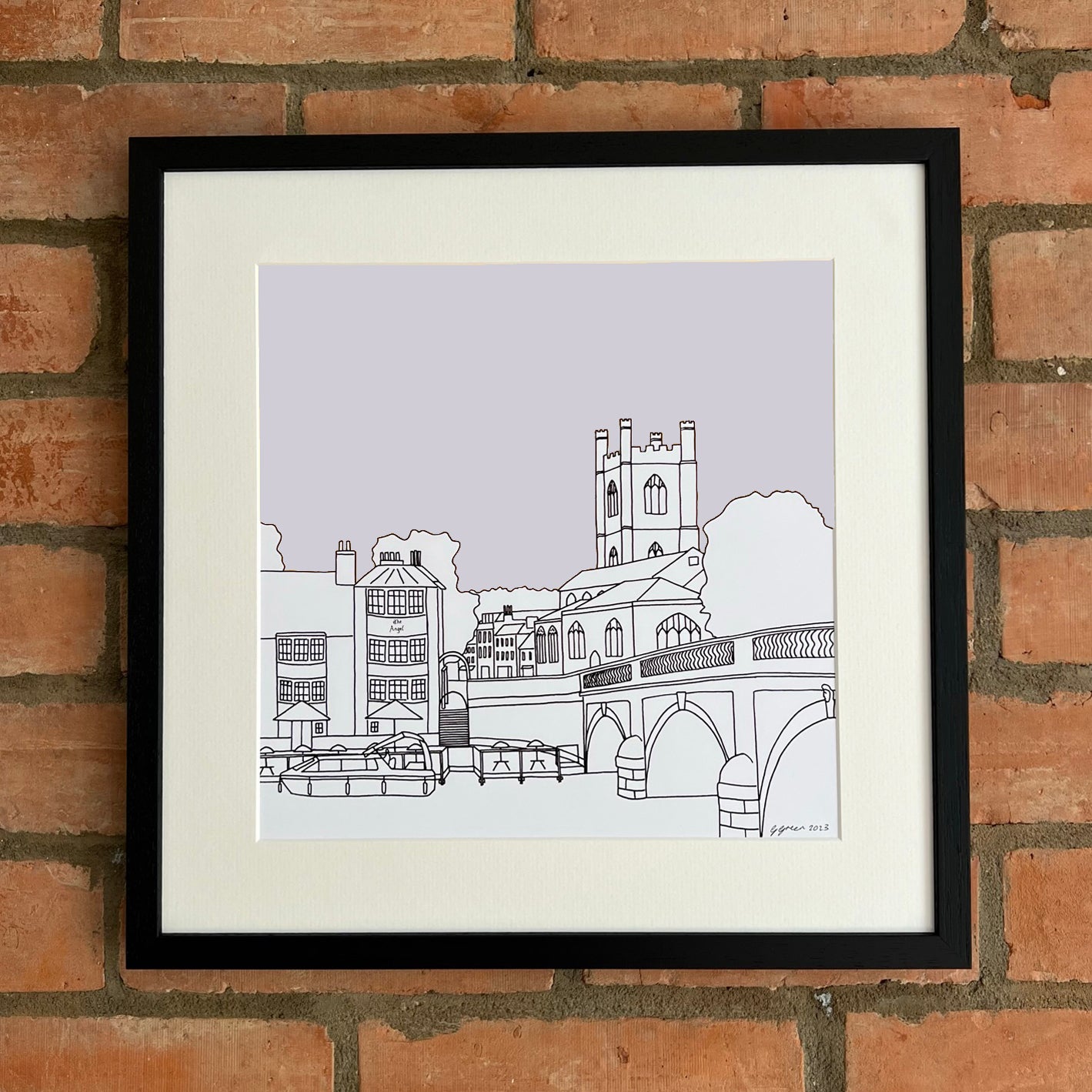 Henley Giclee Print 30cm x 30cm (Limited Edition)