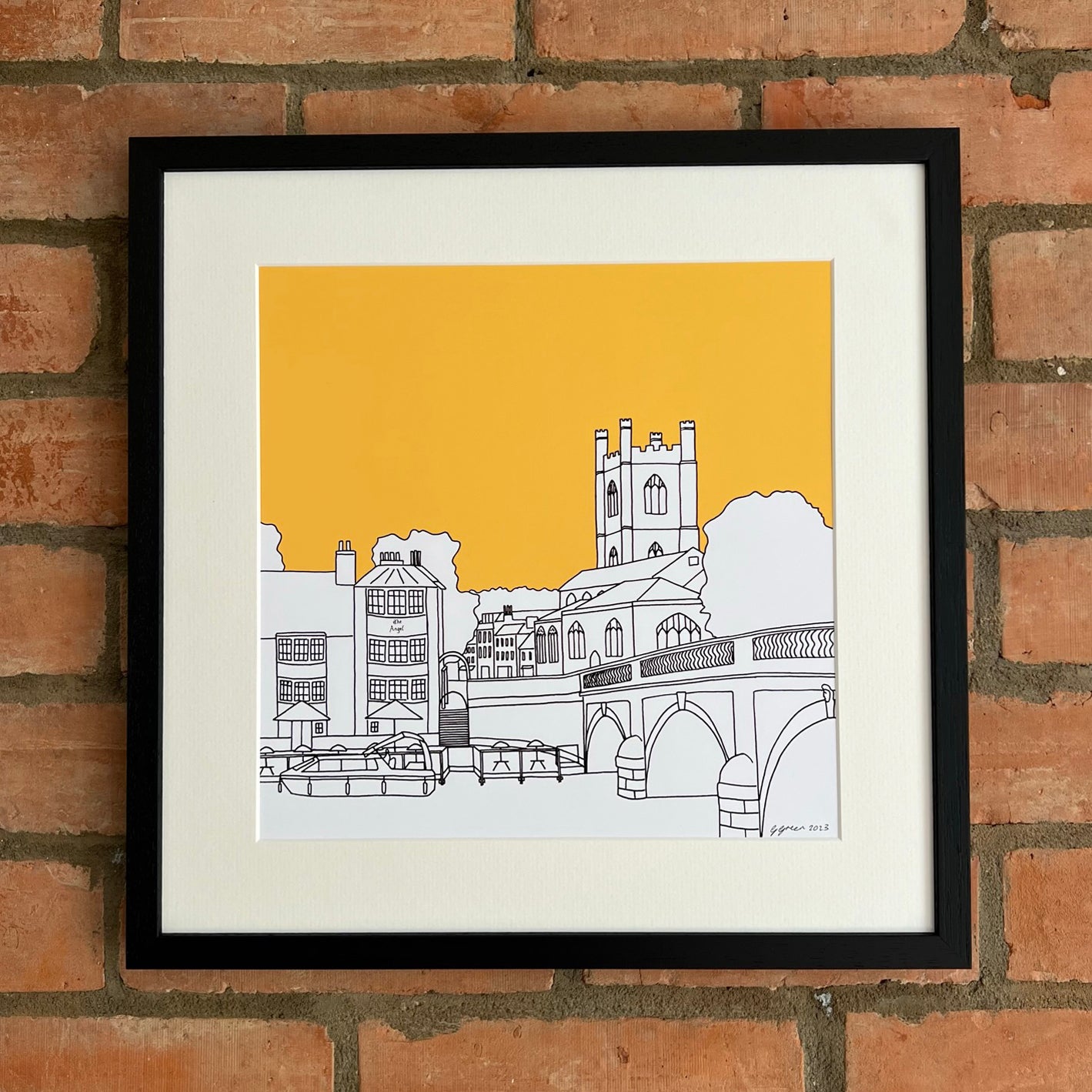 Henley Giclee Print 30cm x 30cm (Limited Edition)