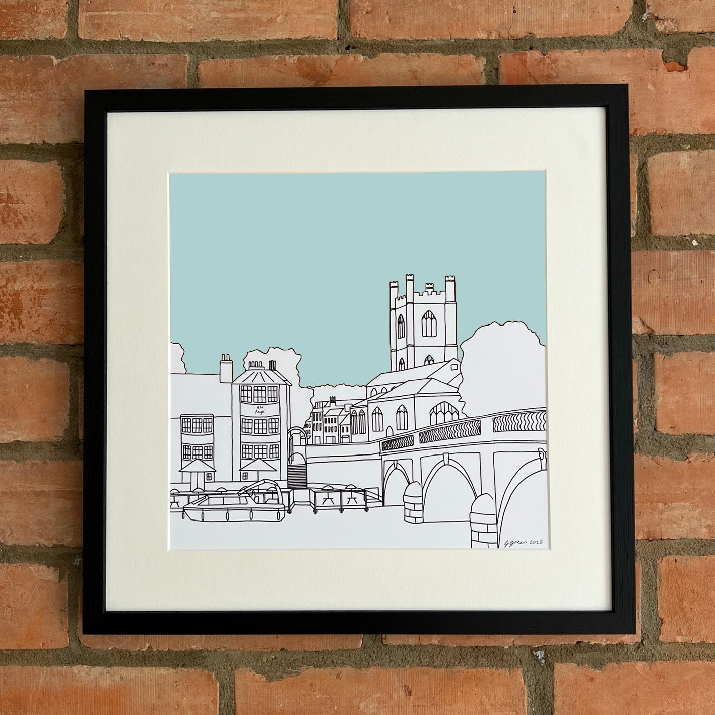 Henley Giclee Print 30cm x 30cm (Limited Edition)