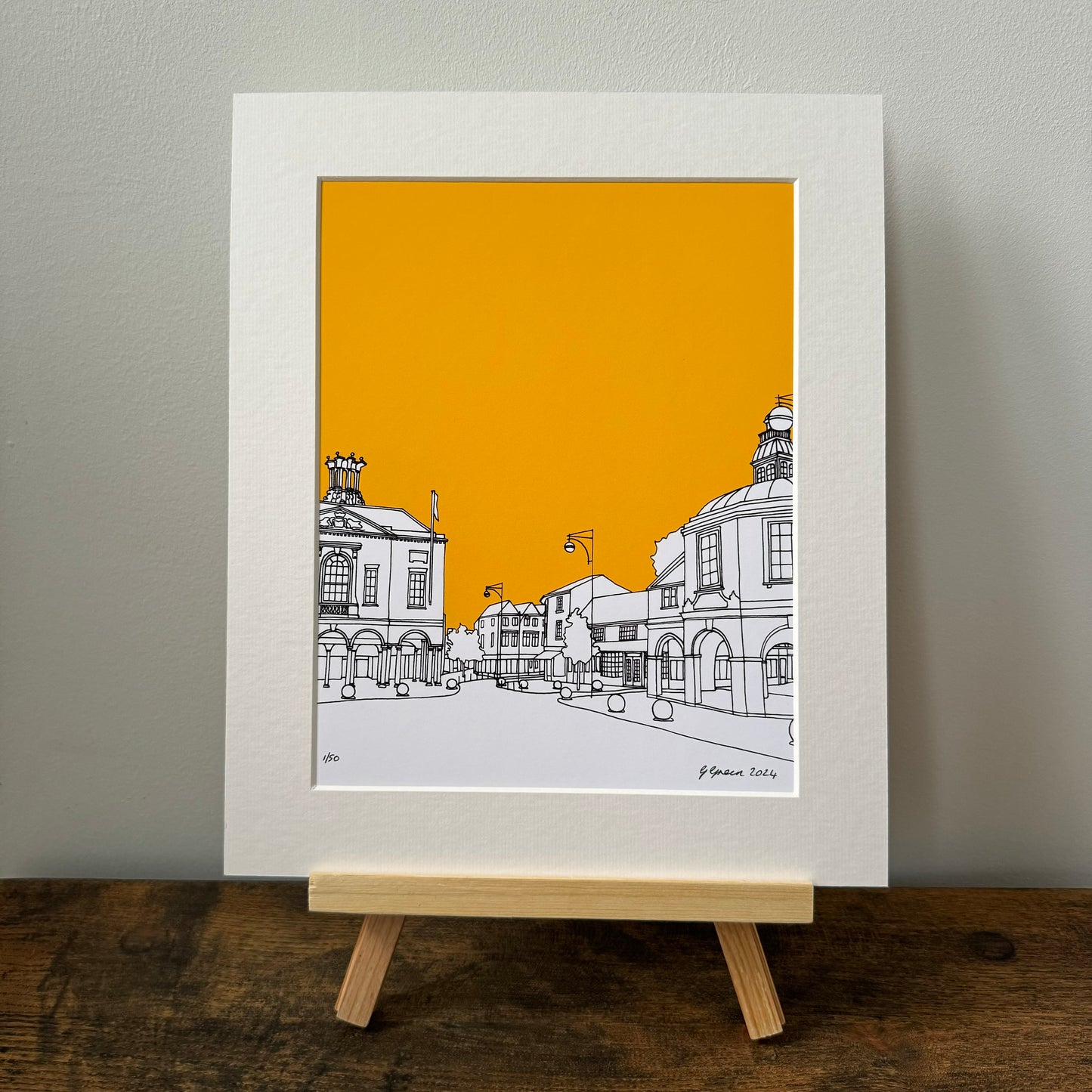 High Wycombe Giclee Print 25cm x 20cm (Limited Edition)