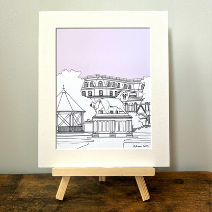 Reading Giclee Print 25cm x 20cm (Limited Edition)