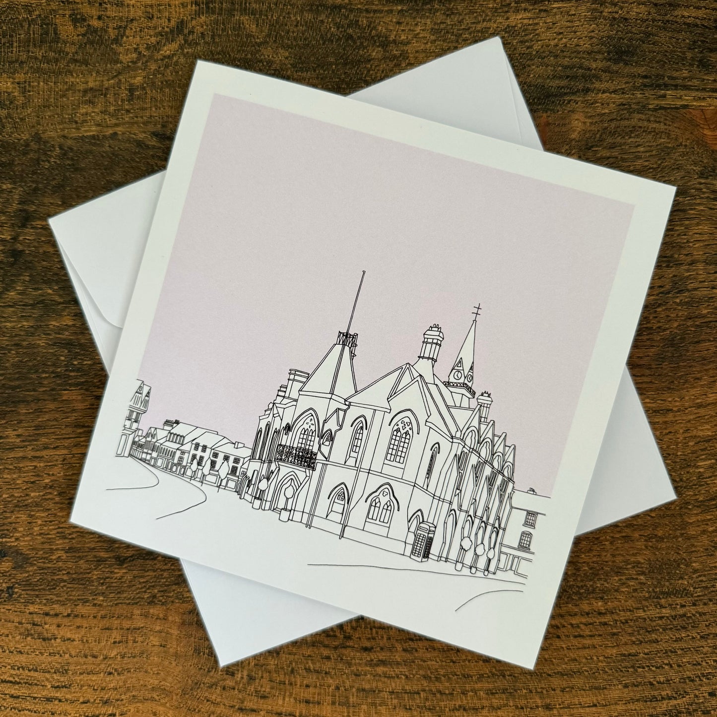 Wokingham Greeting Cards 4 pack