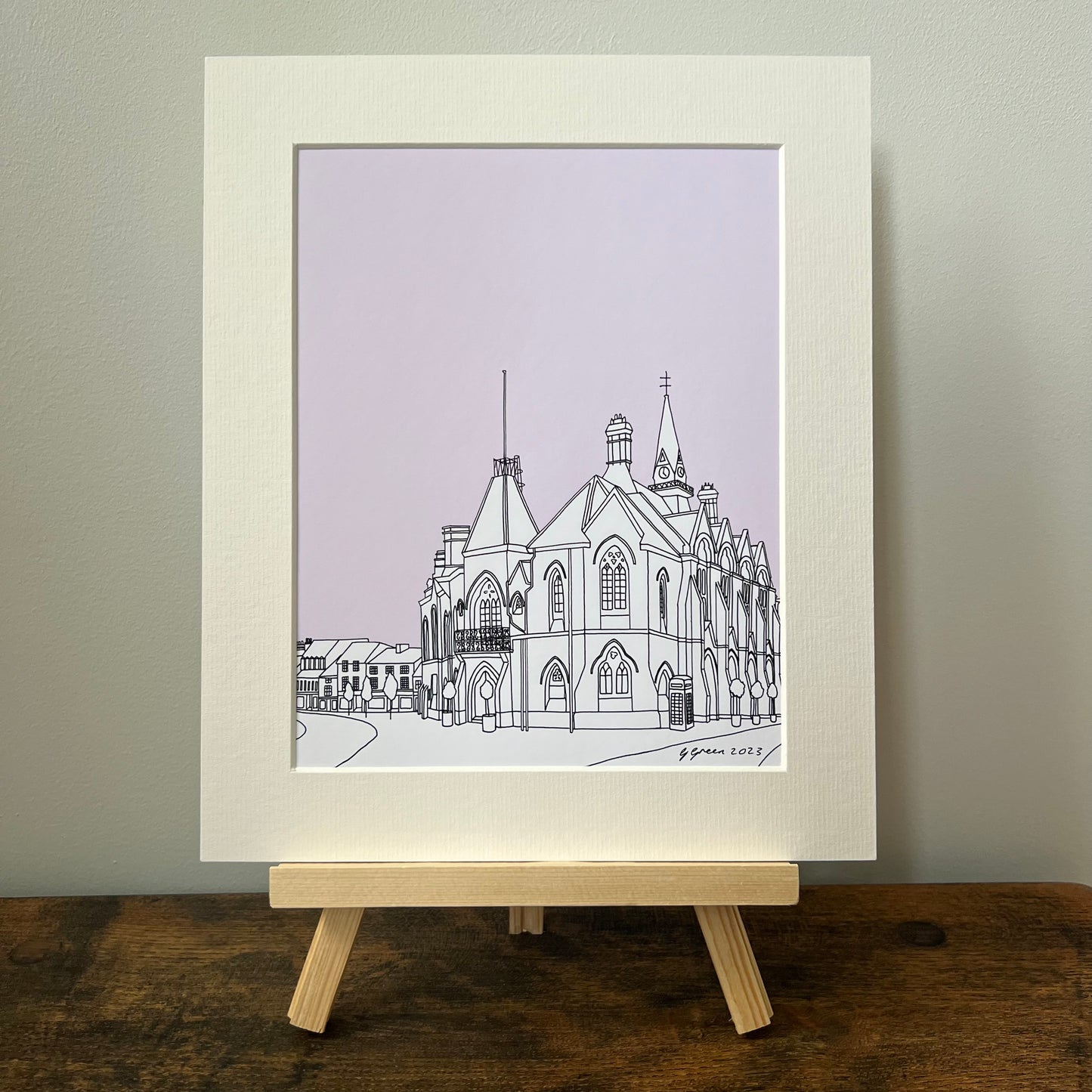 Wokingham Giclee Print 25cm x 20cm (Limited Edition)