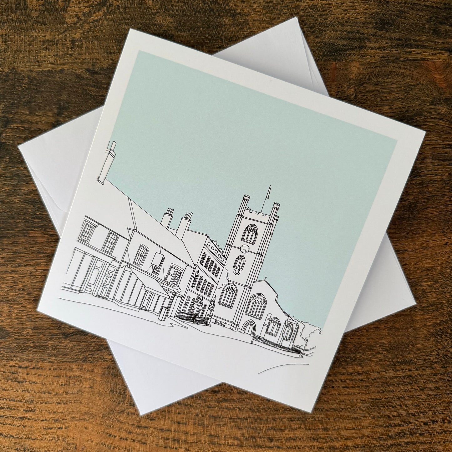 Henley (Hart St) Greeting Cards 4 pack