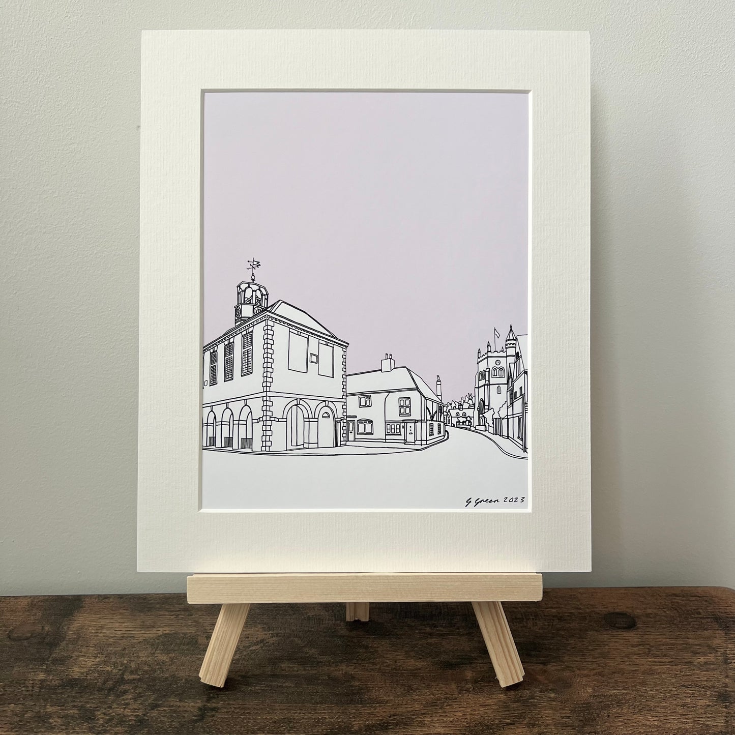 Old Amersham Giclee Print 25cm x 20cm (Limited Edition)