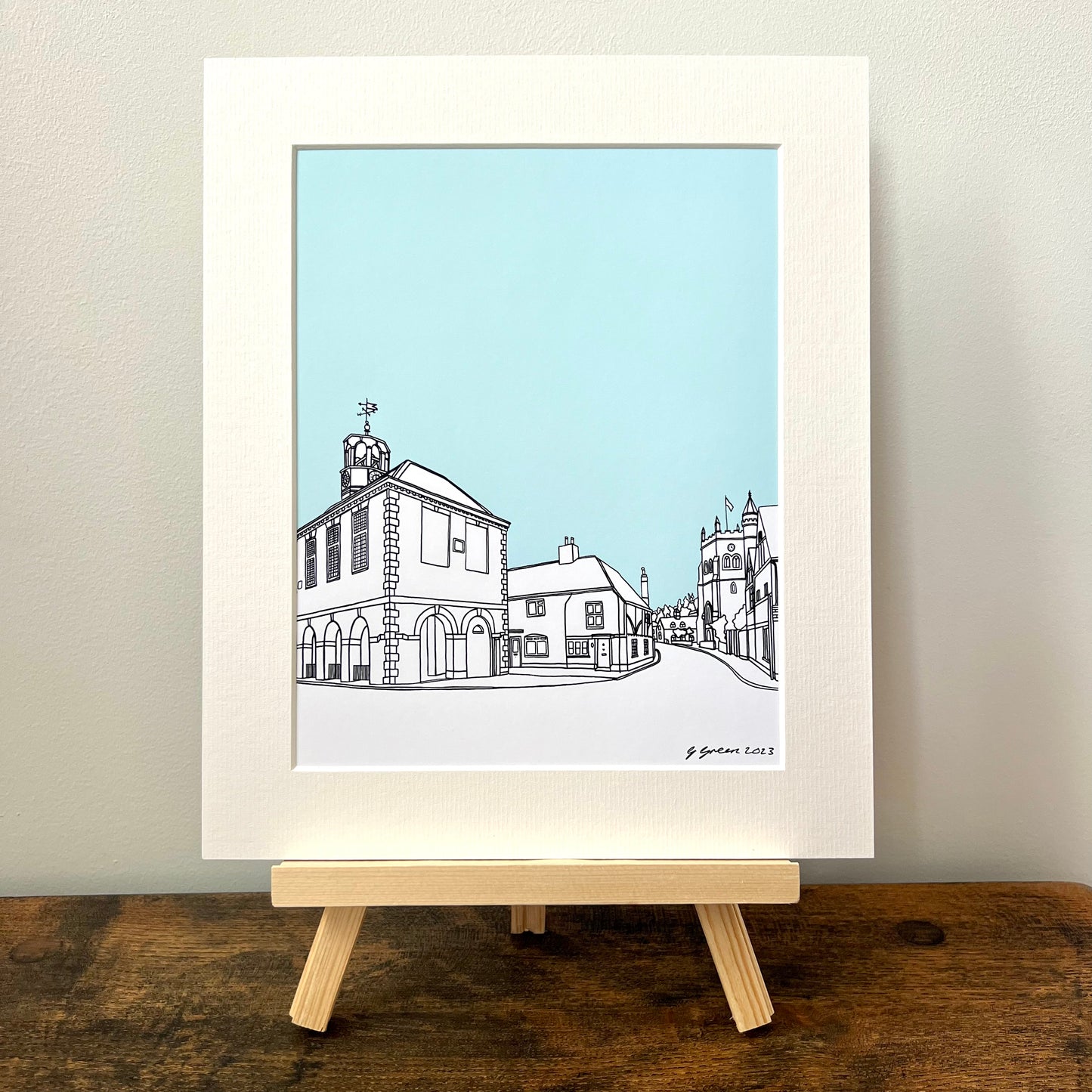 Old Amersham Giclee Print 25cm x 20cm (Limited Edition)