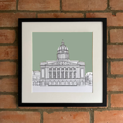 Nottingham Giclee Print 30cm x 30cm (Limited Edition)