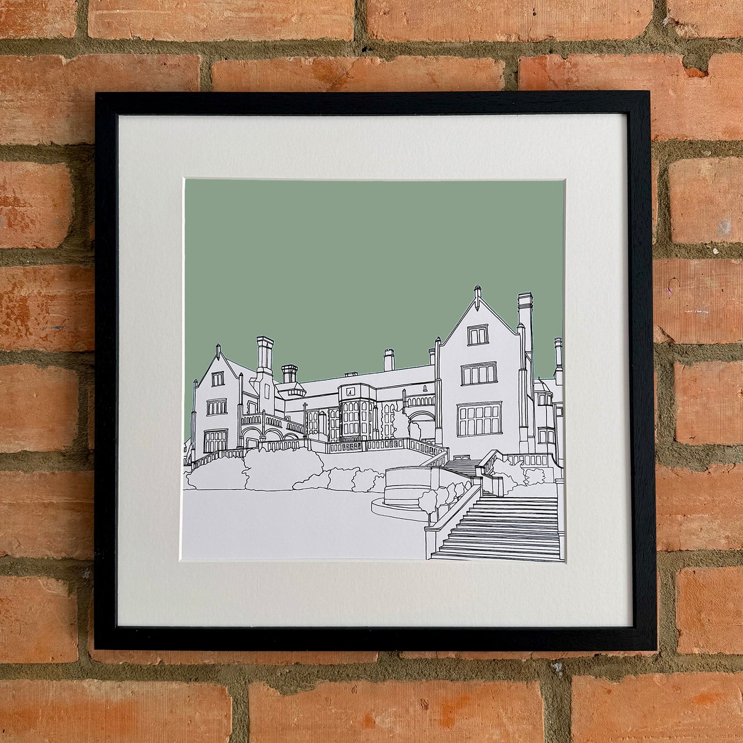 Shiplake College Giclee Print 30cm x 30cm (Limited Edition)