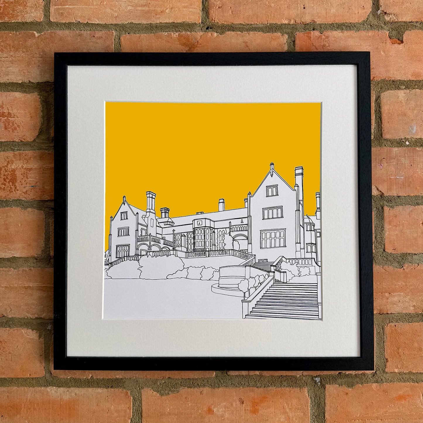 Shiplake College Giclee Print 30cm x 30cm (Limited Edition)