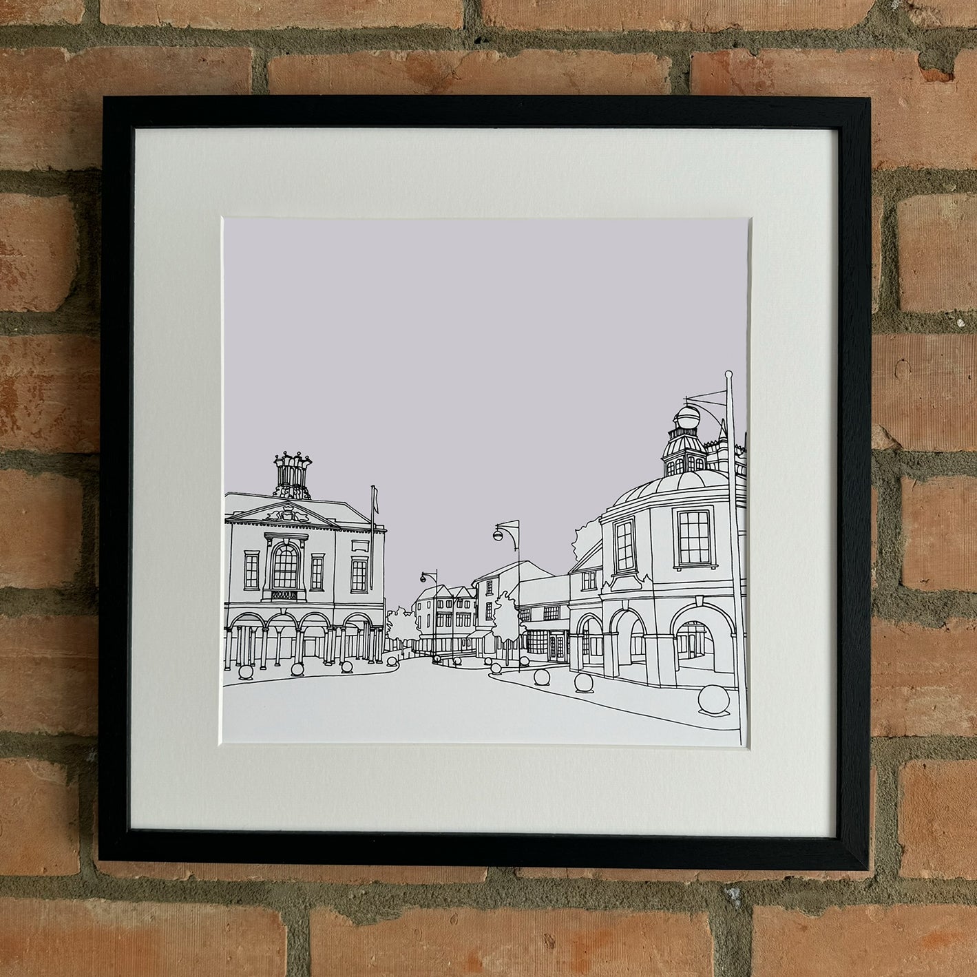 High Wycombe Giclee Print 30cm x 30cm (Limited Edition)