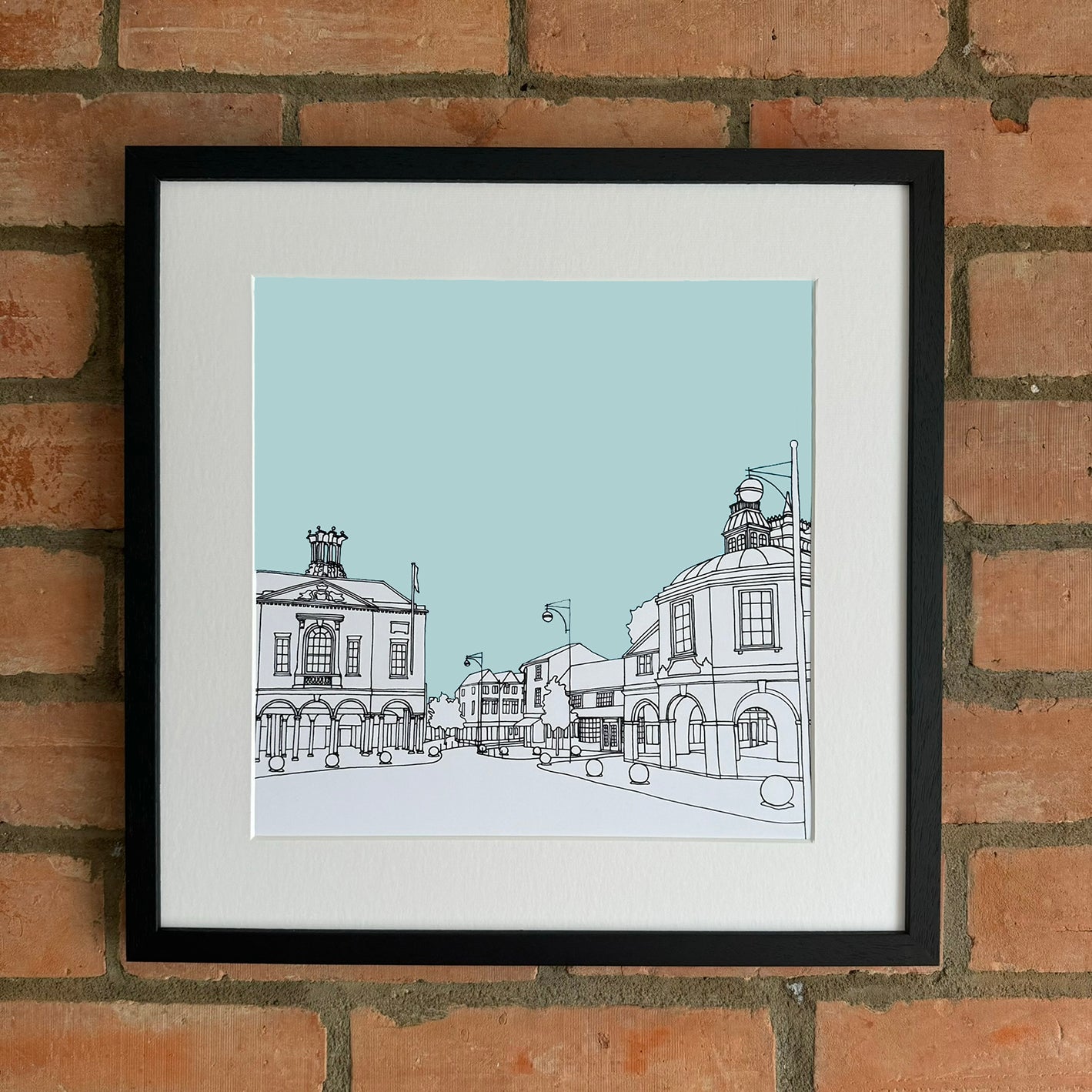 High Wycombe Giclee Print 30cm x 30cm (Limited Edition)